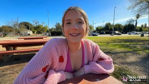Fresh Faced Teen Becky Summer Has The Prettiest Pink Pussy