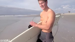 New Blonde Beach Boy Brandon Parker