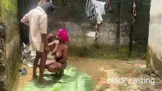 African Outdoor Kinky Sex