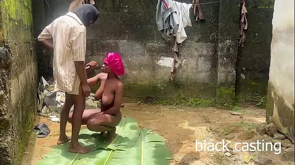 African outdoor kinky sex
