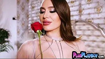 Amazing big ass MILF hot posing action in sexy lingerie for the Playboy