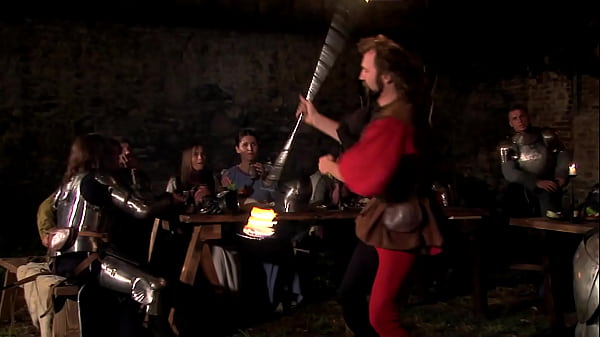 Anal orgy fun for medieval whores