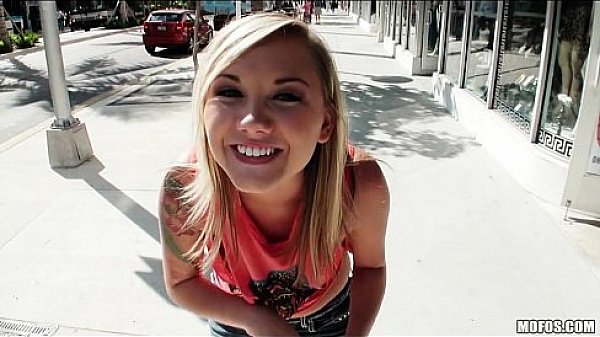 Cute amateur blonde is talked into trying anal sex on tape