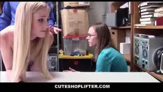 Cuteshoplifter – Cute Blonde Teen Shoplifter Fucked By Guard In Front Of Boyfriend To Teach Lesson – Emma Starletto, Conor Coxxx