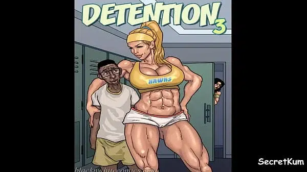 Detention season #3 Ep. #1 – Cleaner fuck girl in janitor’s closet.