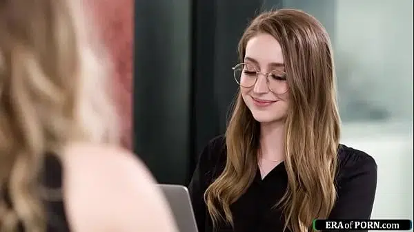 EraOfPorn – Petite actress confesses shes a lesbian to her new assistant and they kiss.The tattooed blonde licks her hairy pussy and then gets spanked and rimmed