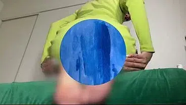 Fine Ass Art – Blue Painting by Pink Foxx