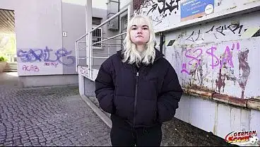 GERMAN SCOUT – Tiny Swiss Teen Lilly Lovemoon 18 Pick Up for real First Time Casting Sex