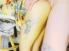 Horny Housewife Was Horny And Cheated With Big Dick Neighbor Next Door While Husband Was At Work