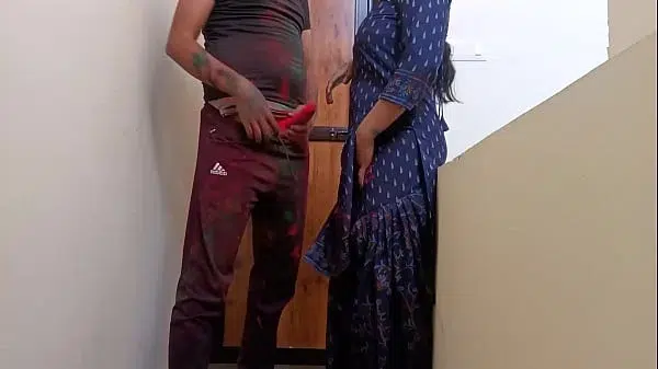 Hot indian desi village bhabhi pussy fuck with dever