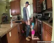 I Can’t Resist My Client’s Sexy Tiny Teen Daughter