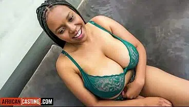 I ended up fucking this BIG TITS EBONY MILF while her HUSBAND waited OUTSIDE – AfricanCasting