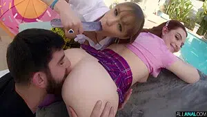 Maya Kendrick, Logan Long And Sailor Luna In Double Stuffed Delight With Sailor And Maya