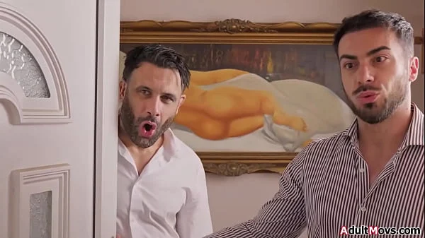 Petite big tits French stripper Maya Rose arrived a bit early so the bachelor and his friend can fuck her.The busty euro milf is analed and dped