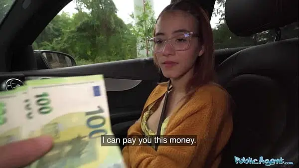 Public Agent – I creampied her tight little pussy outdoors