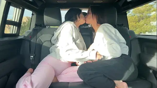 Risky Roadside Scissoring – Cami Strella x Ivy Ireland