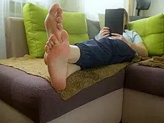 Sexy teen 18+ Her Bare Soles Foot Fetish 4k