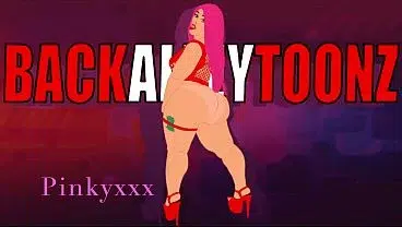 Sexy thick butt Pinky twerks her big ass booty in the club