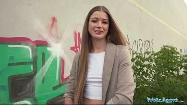 She So fucking Cute I nearly Cum too Early – Public Agent