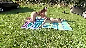 Slutty swingers sharing cocks outdoors – FunMovies
