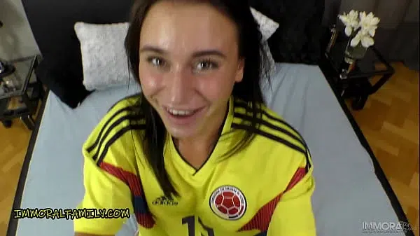 Stepsister Trades an Anal Creampie for Favorite Football Jersey