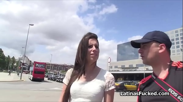 Sucked by Latina in public