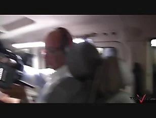 Two dark haired hottie picking up dude on the streets to fuck with