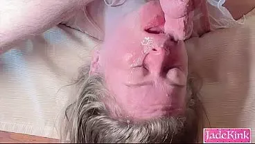BDSM bound bride face fuck – The bride’s little throat PMV
