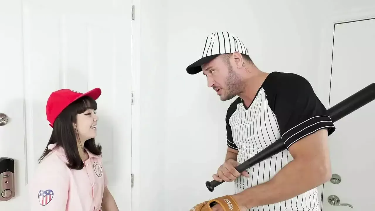 Mochi Mona Takes Her Baseball Coach’s Big Fat Uncut Cock After Sweaty Workout – Exxxtra Small