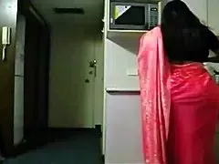 Spying Indian Aunty in the Kitchen – Big Butt