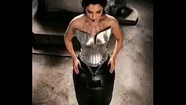 Dancing bondage in the barrel