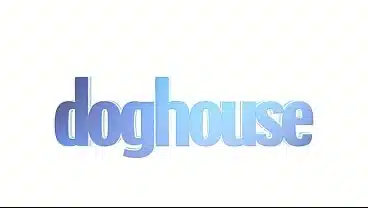 DOG HOUSE  – Blonde And Brunette Babes Devour A Big Cock Together And Get Covered In Cum In This Wild Threesome