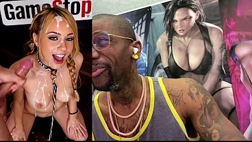 Game Store Employee Slut Gets Cum Covered, Tight Bald Pussy Demon Believer Gets Cum Covered, Zelda Is A Pocket Pussy, Tribal Girl Loves Cum, AI Generated