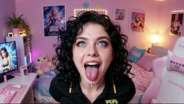 Gamer Step Sister Begs For My BIG COCK [AI Generated]