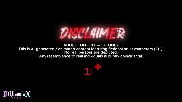 Goth Asian Secretary BBC Titfuck & Cumshot (4K AI Animated)