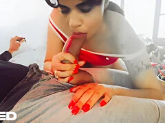 Hentai Japanese Wife Blowjob Sucking Dick From Apartment