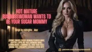 Hot Mature Businesswoman Wants To Be Your  ❘ ASMR Audio Roleplay