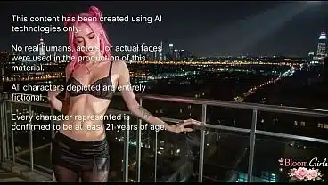 I fucked that slutty 18-year-old bitch on the balcony during the party. Her tight pussy squeezed my cock hard[AI]