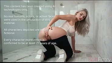 I fucked this shy girl in the ass in her bathroom and came in her ass.[Ai]