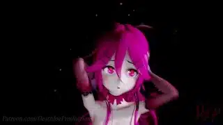 MMD R18 nude Pink Yamakaze Shake it 105