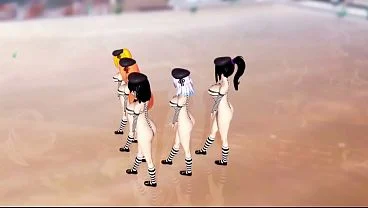 Mmd sex anime dance girls