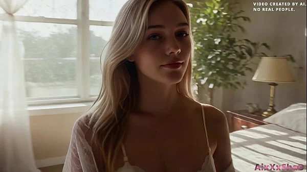 My step sister really wants me to fuck her and cum in her pussy [AI Generated]