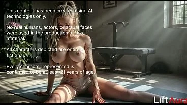 My stepmom loves doing yoga at home, and I love watching her and eagerly fucking her wet, tight pussy[AI]