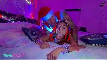 Sasha Tatcha And Khloe Kapri Celebrate A Naughty Holiday!
