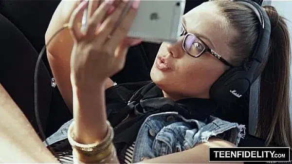 TEENFIDELITY Hipster Chick Elena Koshka Filled With Cum
