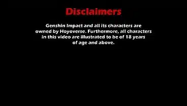 A Night In Mondstadt Part 1- Genshin Impact Sucrose x Lumine – PinkSama – Animation Hentai R34