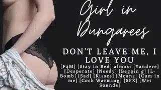 ASMR | Stay and Fuck me, I love you | Audio Porn | Creampie