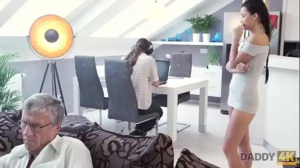 DADDY4K. What would you prefer – computer or your girlfriend? And she?