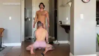 Derek Kage And Zane Walker In Worship The Straight Neighbor