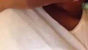 Ebony Teen Masturbates